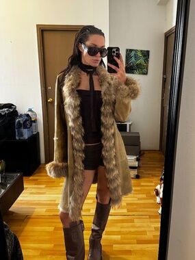 Fur coat